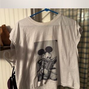 Casual White Graphic Tee